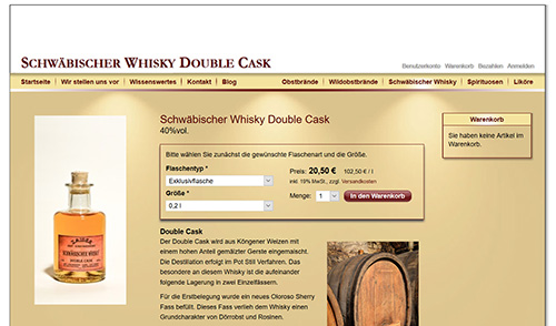Schwäbischer Whisky Double Cask kaufen