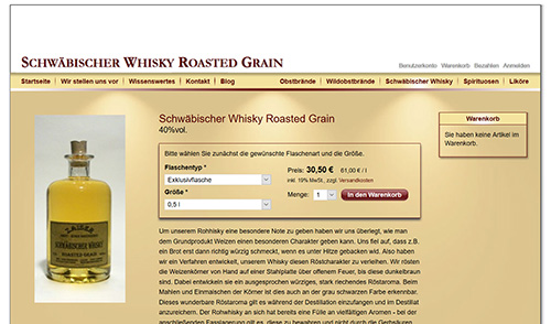 Schwäbischer Whisky Roasted Grain kaufen